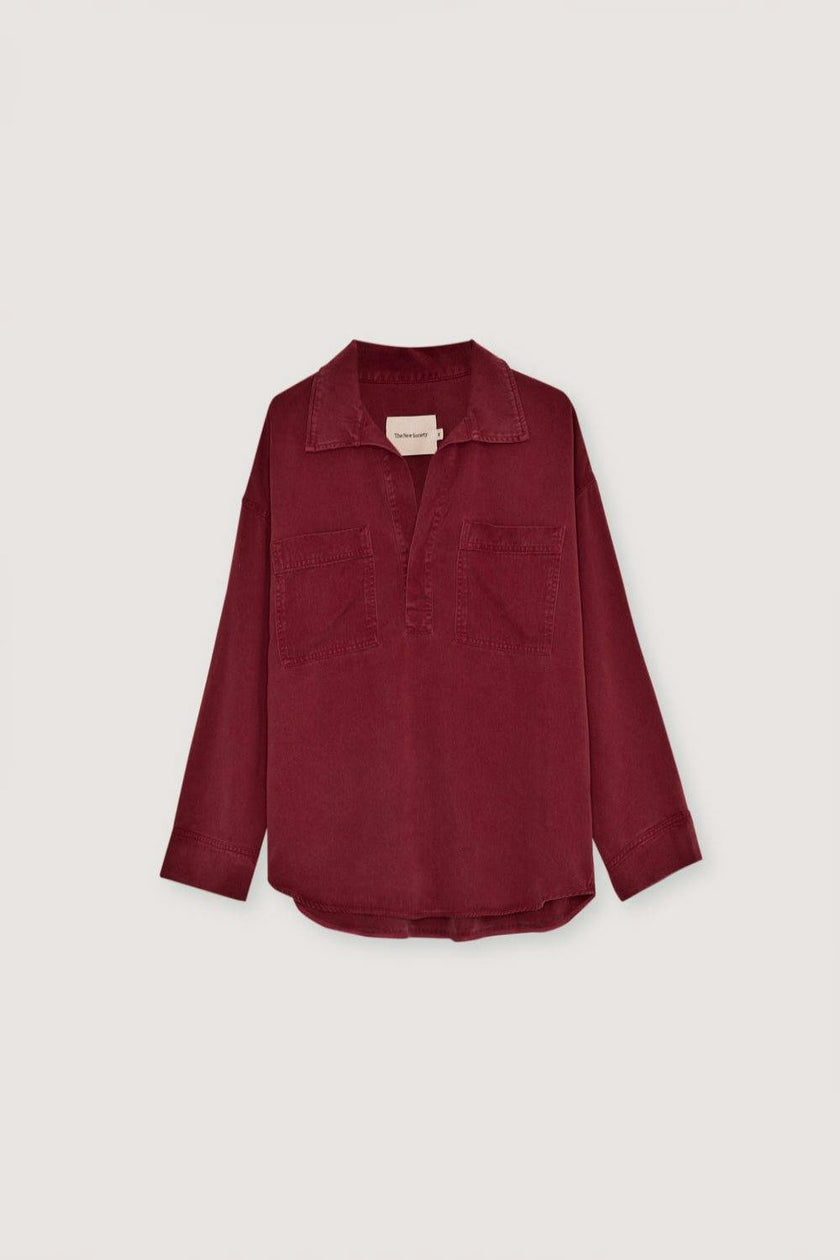 TNS Tencel Woman Shirt Plum Fantasy