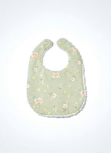 Layette Linen Bib – Hedgerow Floral