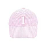 1st Birthday Bow Baseball Hat (Baby/Toddler)
