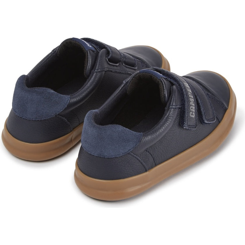 Kids Pursuit Leather Sneaker, Blue