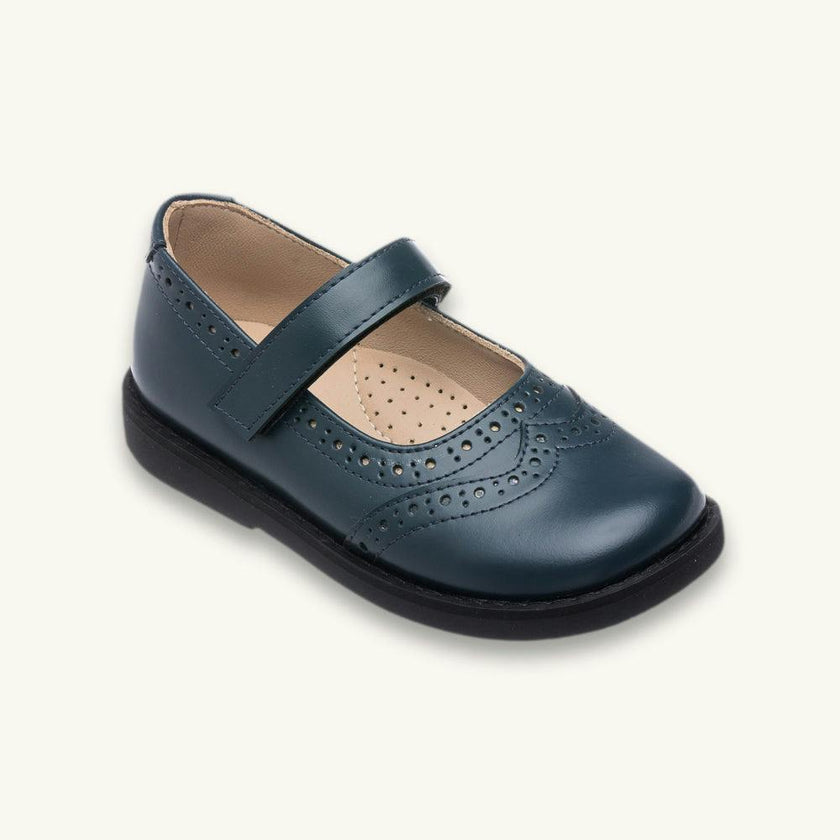 Scholar Spectator Mary Jane | Blue Leather