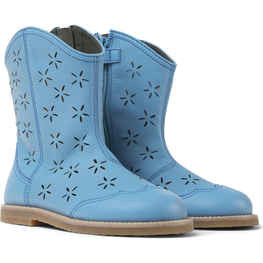 Savina Twins Boots, Medium Blue