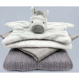 Zachary Comforter with Swaddles and Blanket Baby Gift