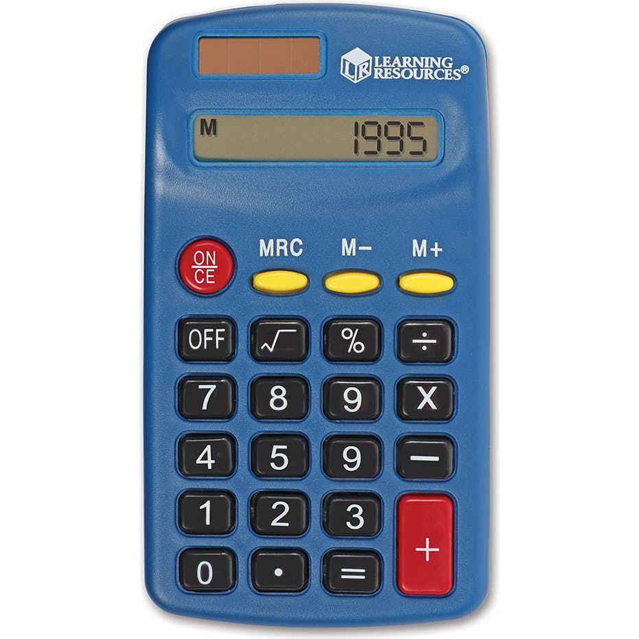 Primary Calculator Set of 10