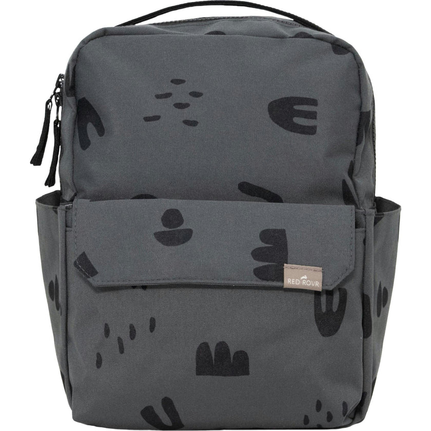 Red Rovr Mini Roo Backpack - Charcoal Doodle