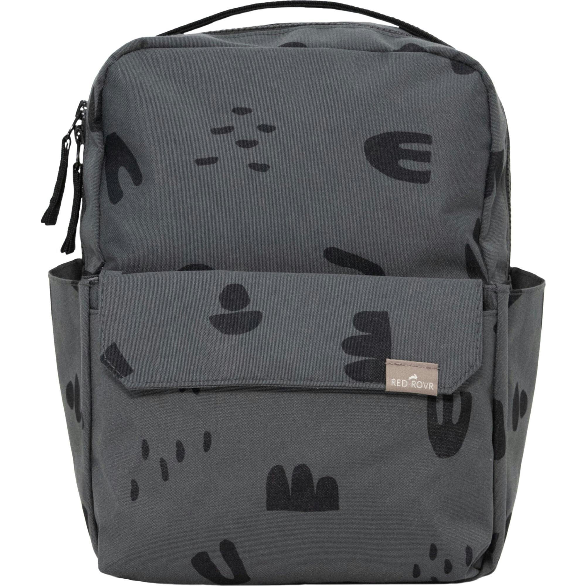 Red Rovr Mini Roo Backpack - Charcoal Doodle