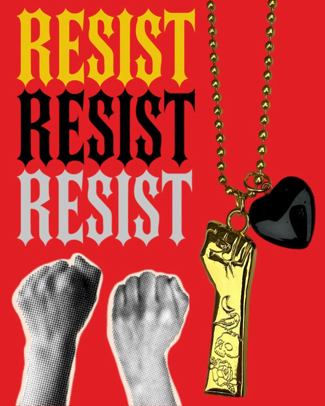 Resist Charm Necklace