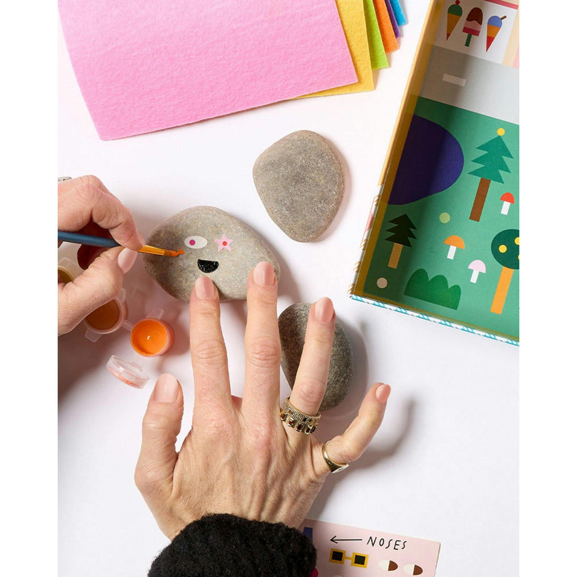 Rock Painting Kit - Faces Edition