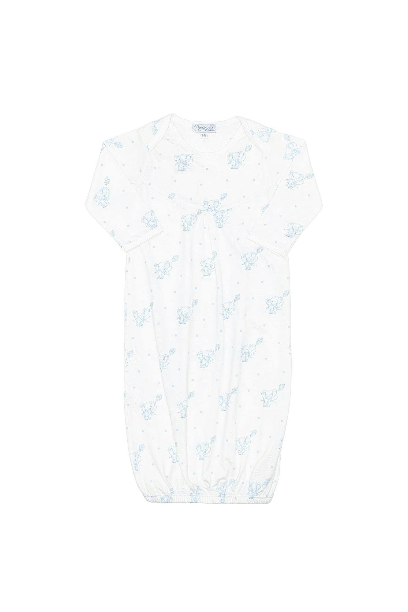 Blue Elephant Gown