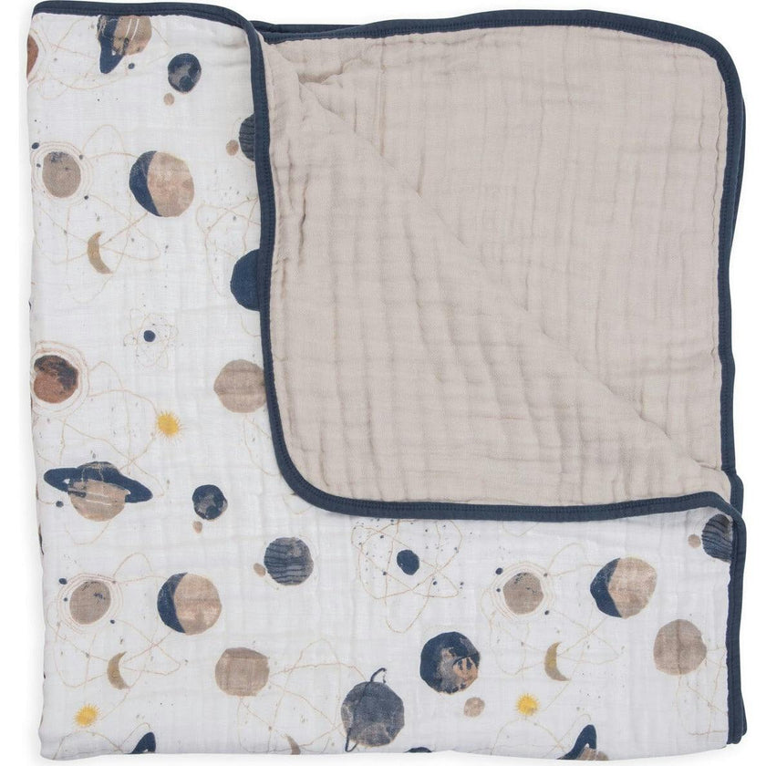 Original Cotton Muslin Quilt - Planetary