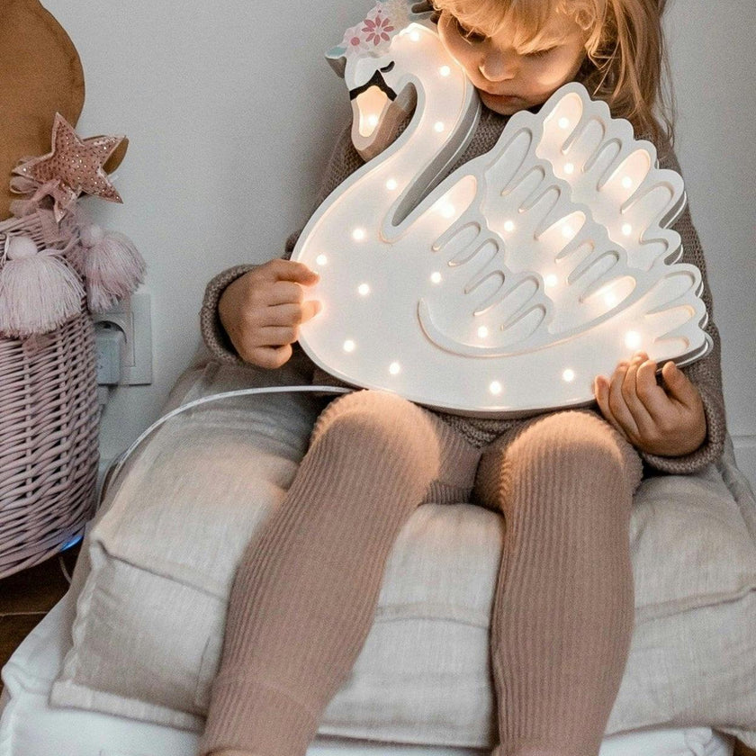 Little Lights Swan Lamp