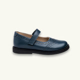 Scholar Spectator Mary Jane | Blue Leather