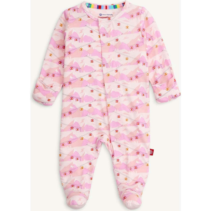Magnetic Footie PINK APRES CHIC
