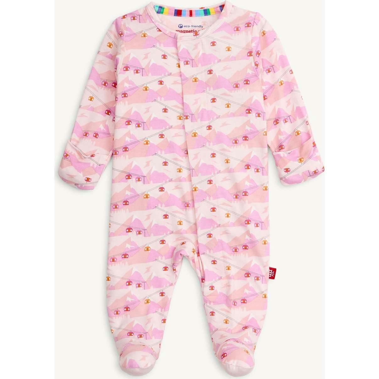 Magnetic Footie PINK APRES CHIC