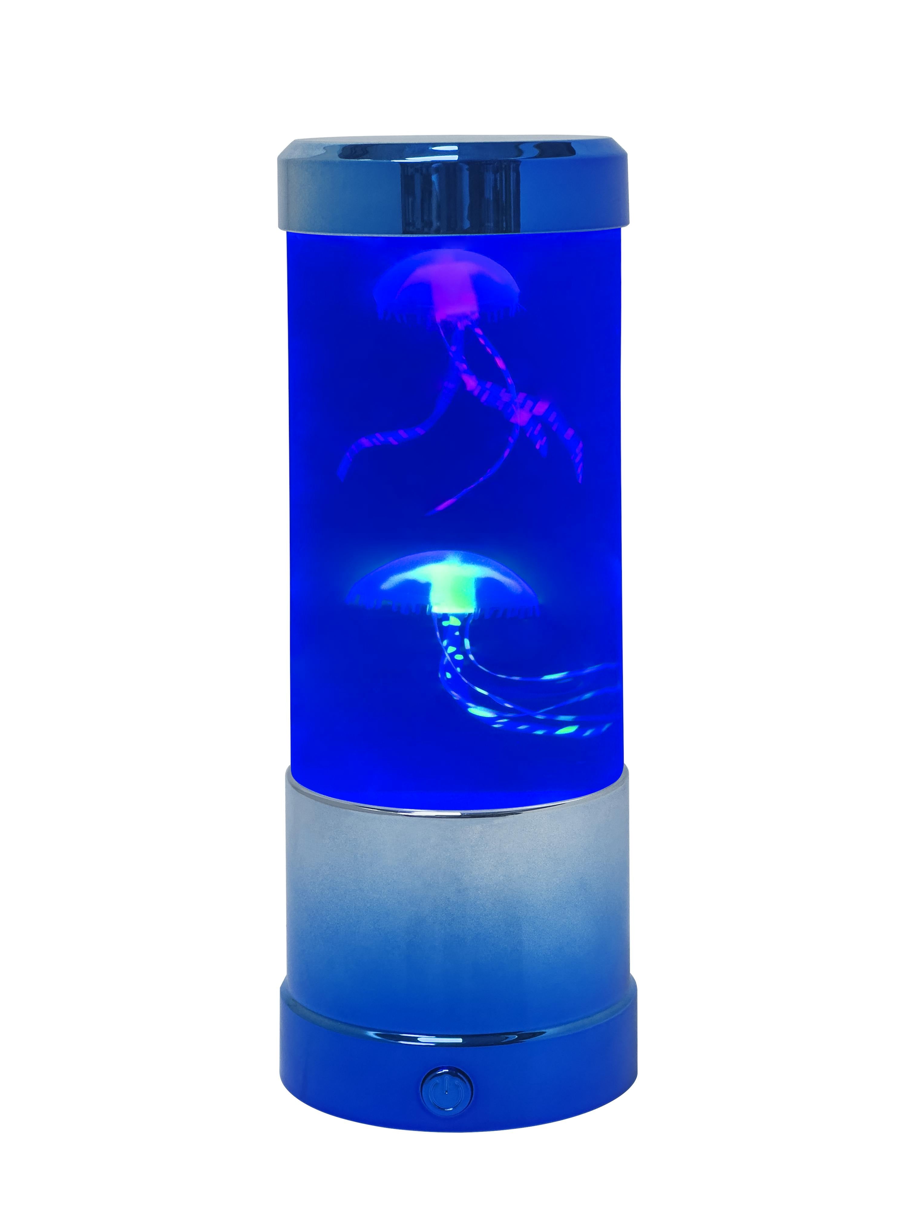 Mini Jellyfish Mood Lamp- Blue Metallic