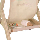 Wooden Doll Stroller for Dolls up to 15"
