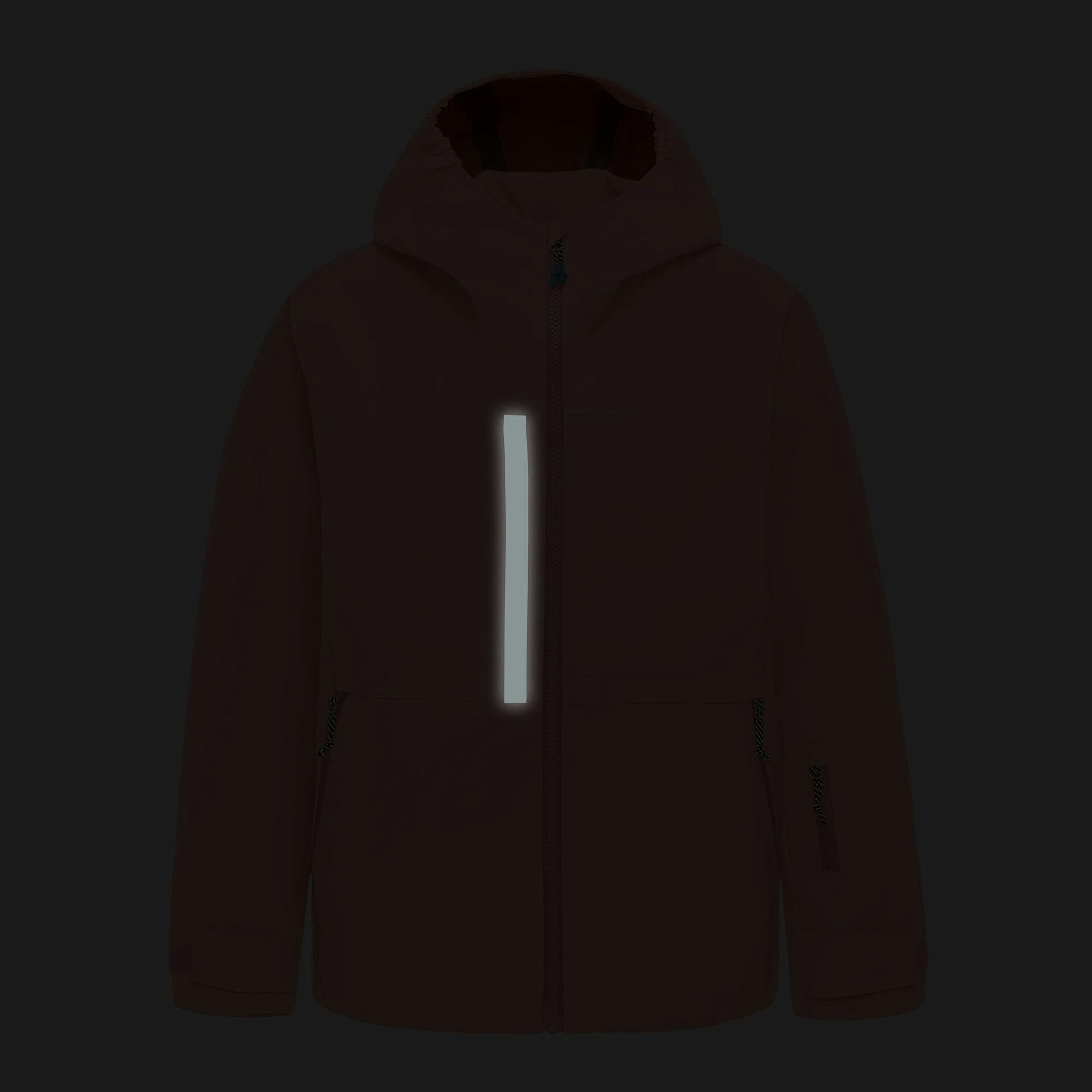 Turas All Season 3-Layer Waterproof Chin Guard Zipper Jacket