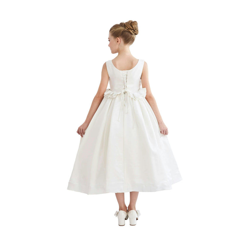 White Valestra Formal Dress