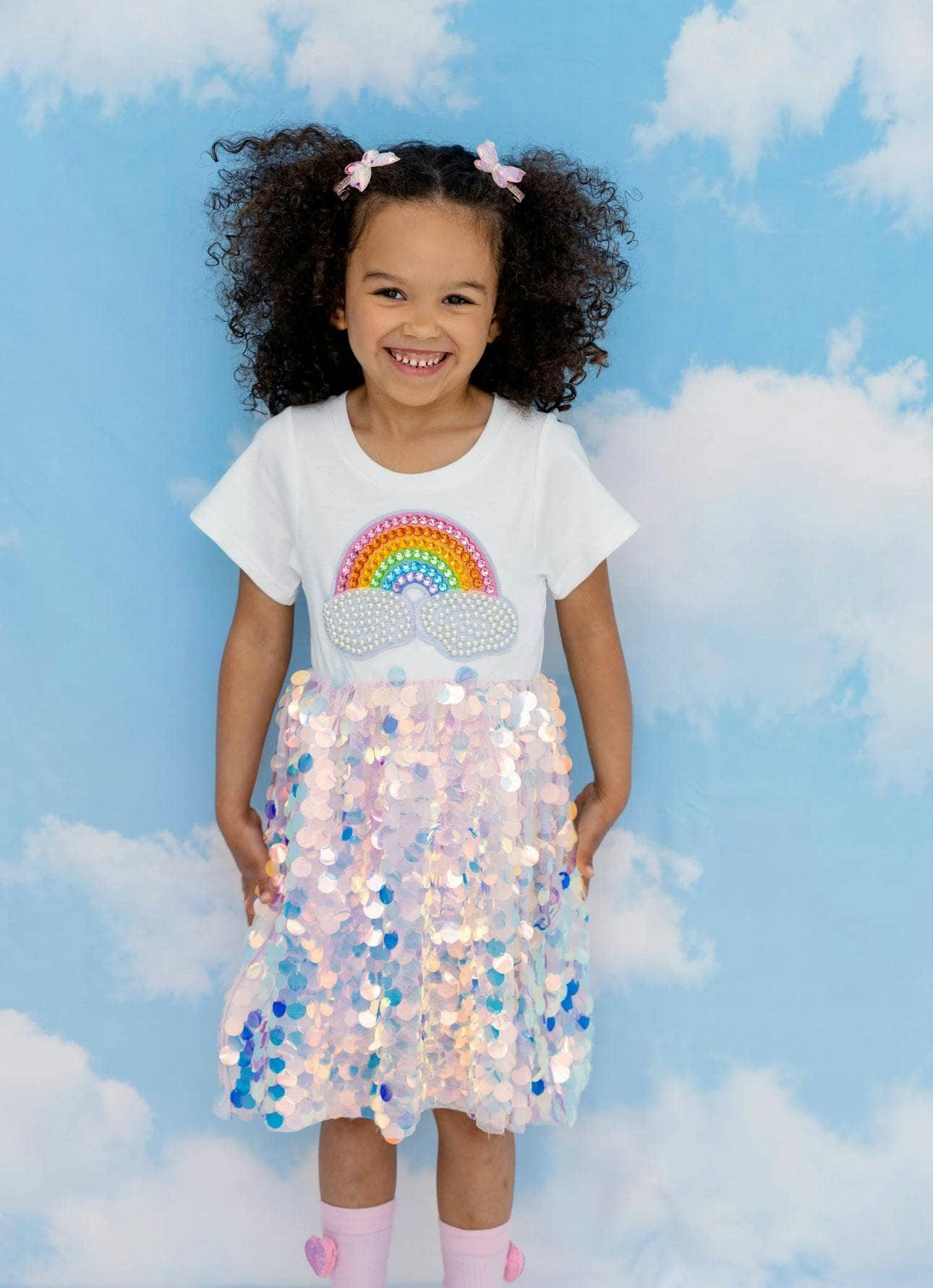 Paillette Rainbow Magic Dress