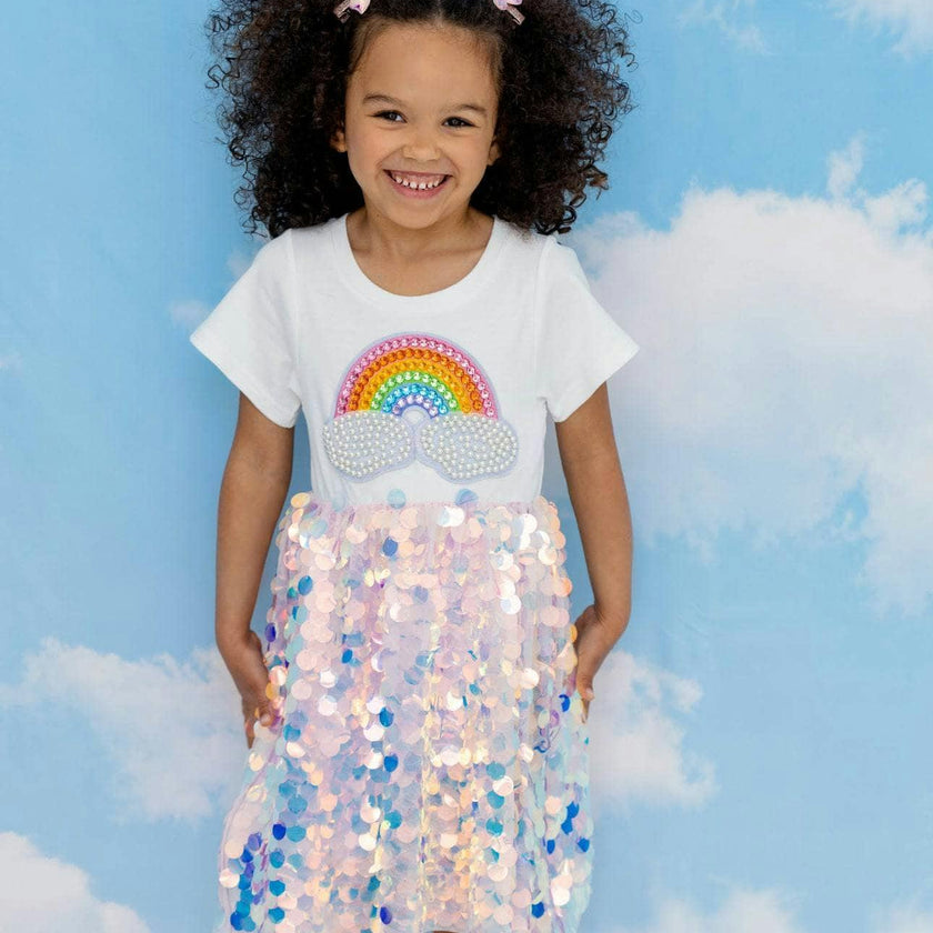 Paillette Rainbow Magic Dress