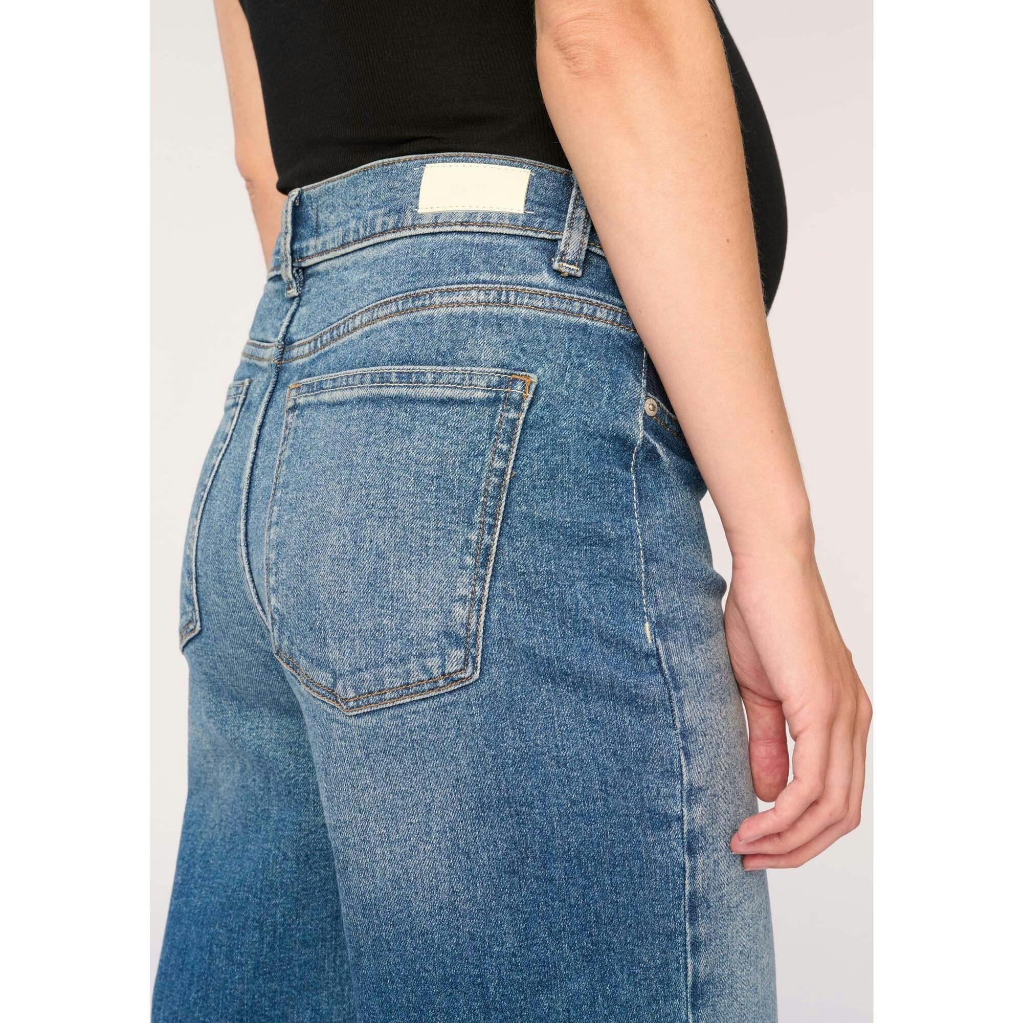 Hepburn Maternity Wide Leg Vintage Jeans | East Lake