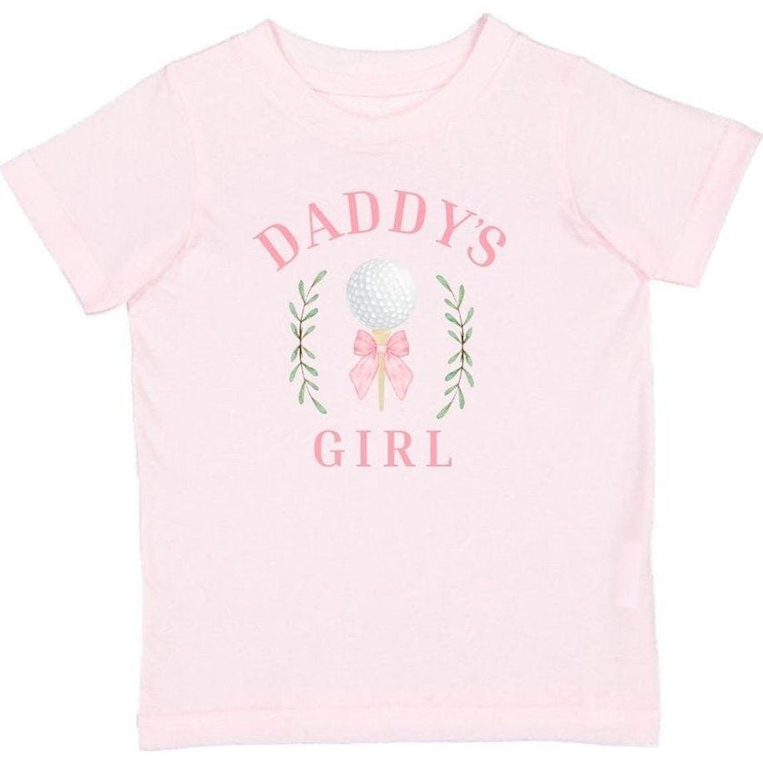 Daddy's Golf Girl Short Sleeve T-Shirt