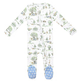 Zip-Up Footie Pajama - Hundred Acre Wood