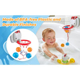 : Pal Bathtub Basketball Hoop W/ 4 Soft Balls