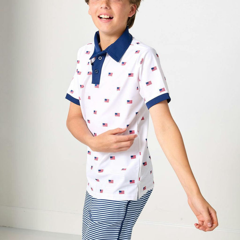 old glory polo shirt