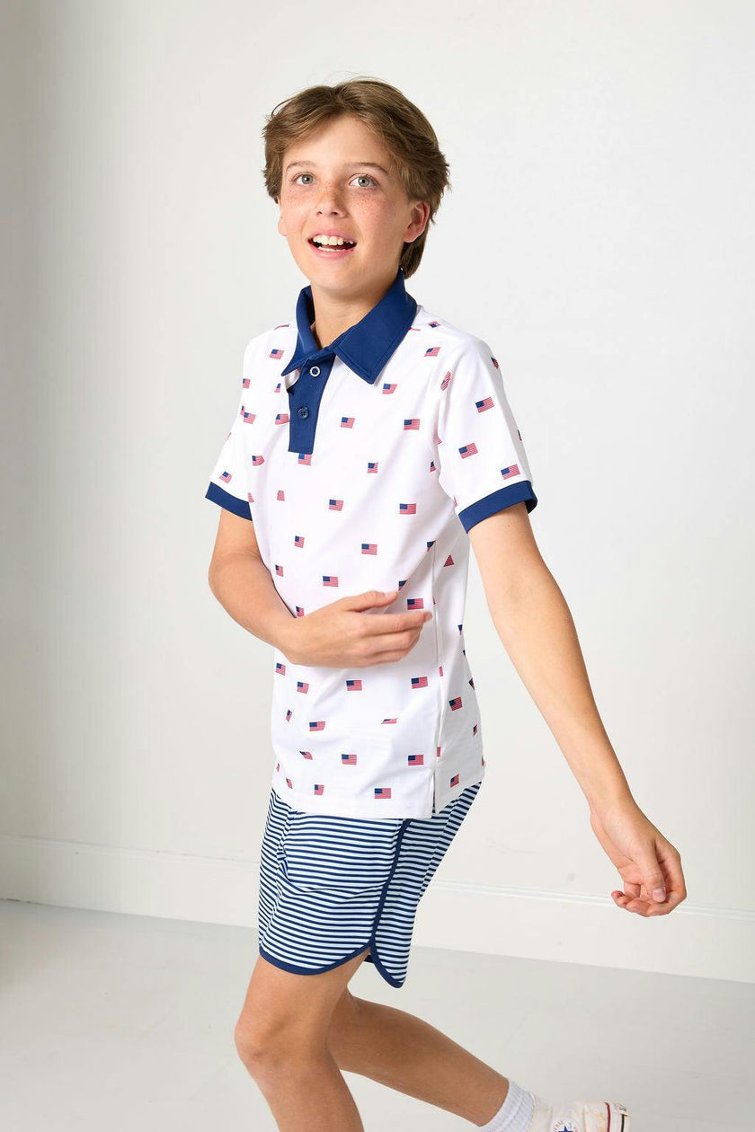 old glory polo shirt