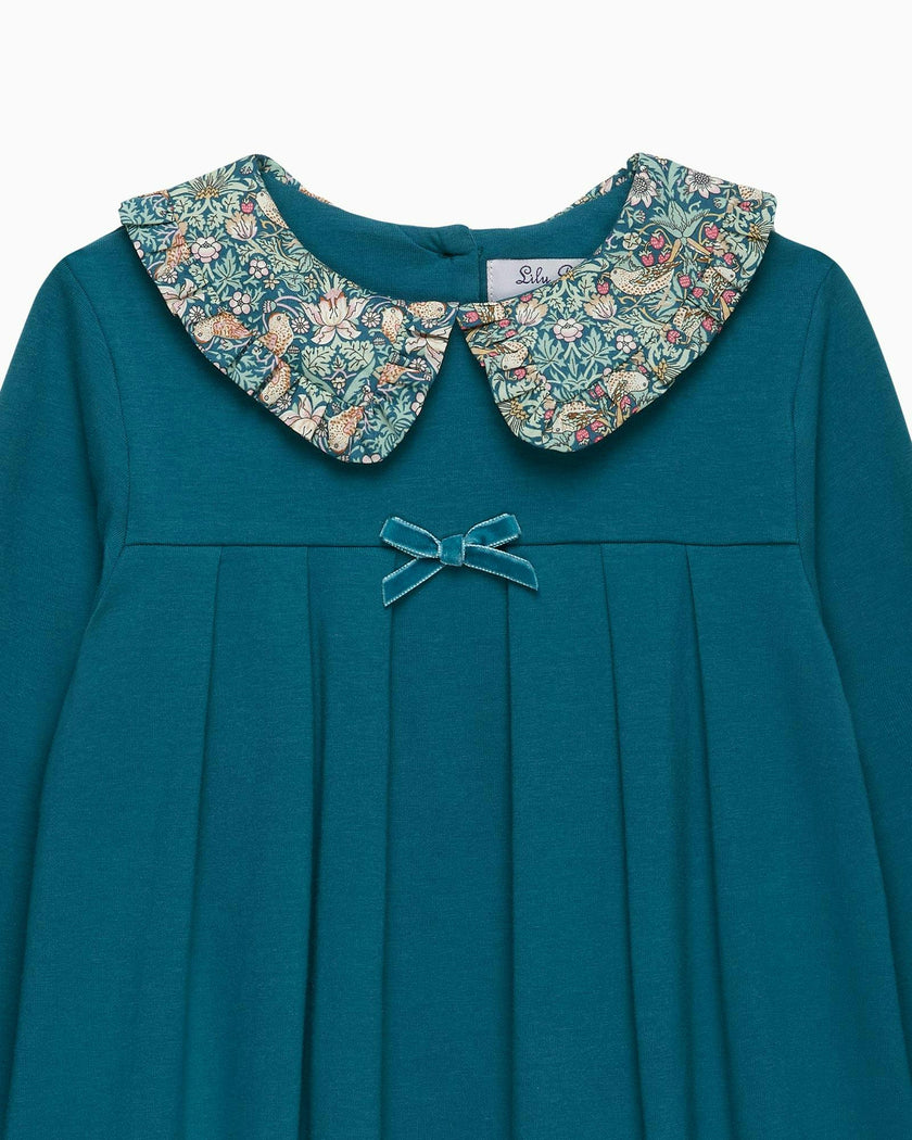 Violet Jersey Dress in Strawberry Thief