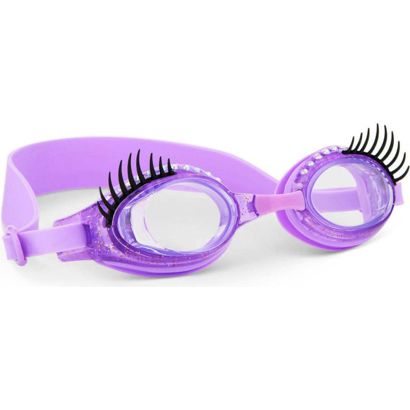 Purple Polish Eyelash Youth Swim Goggle