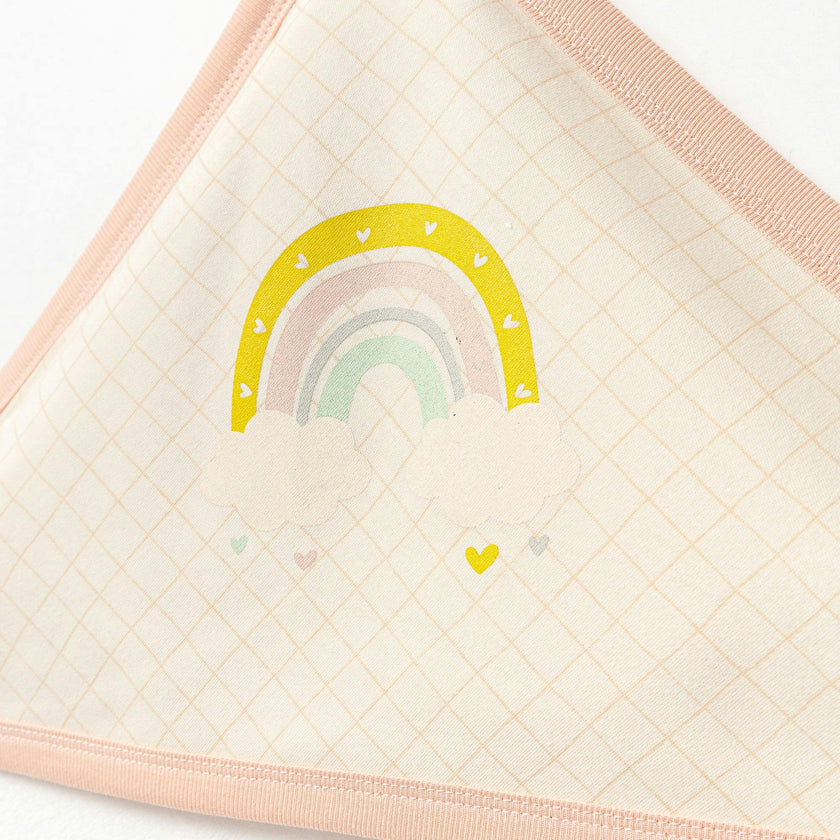 Ivory Rainbow Graphic Towel