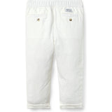Linen-Cotton Cuffed Pant
