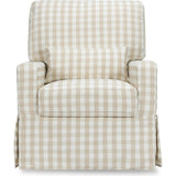 Crawford Pillowback Comfort Swivel Glider