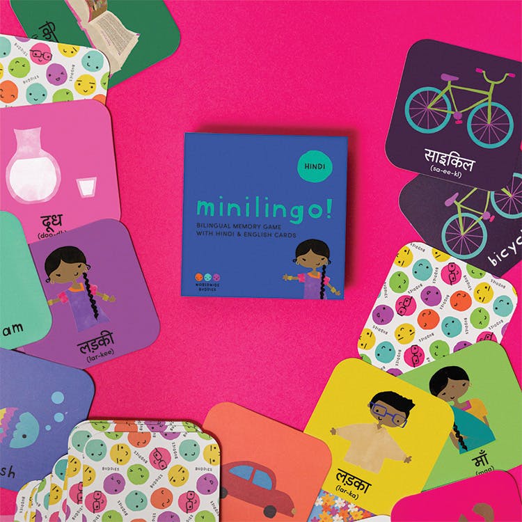 Minilingo, Hindi/English Flashcards