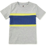 Colorblock Sporty Top, Grey