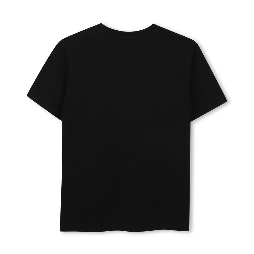 Black Logo Print T‑Shirt
