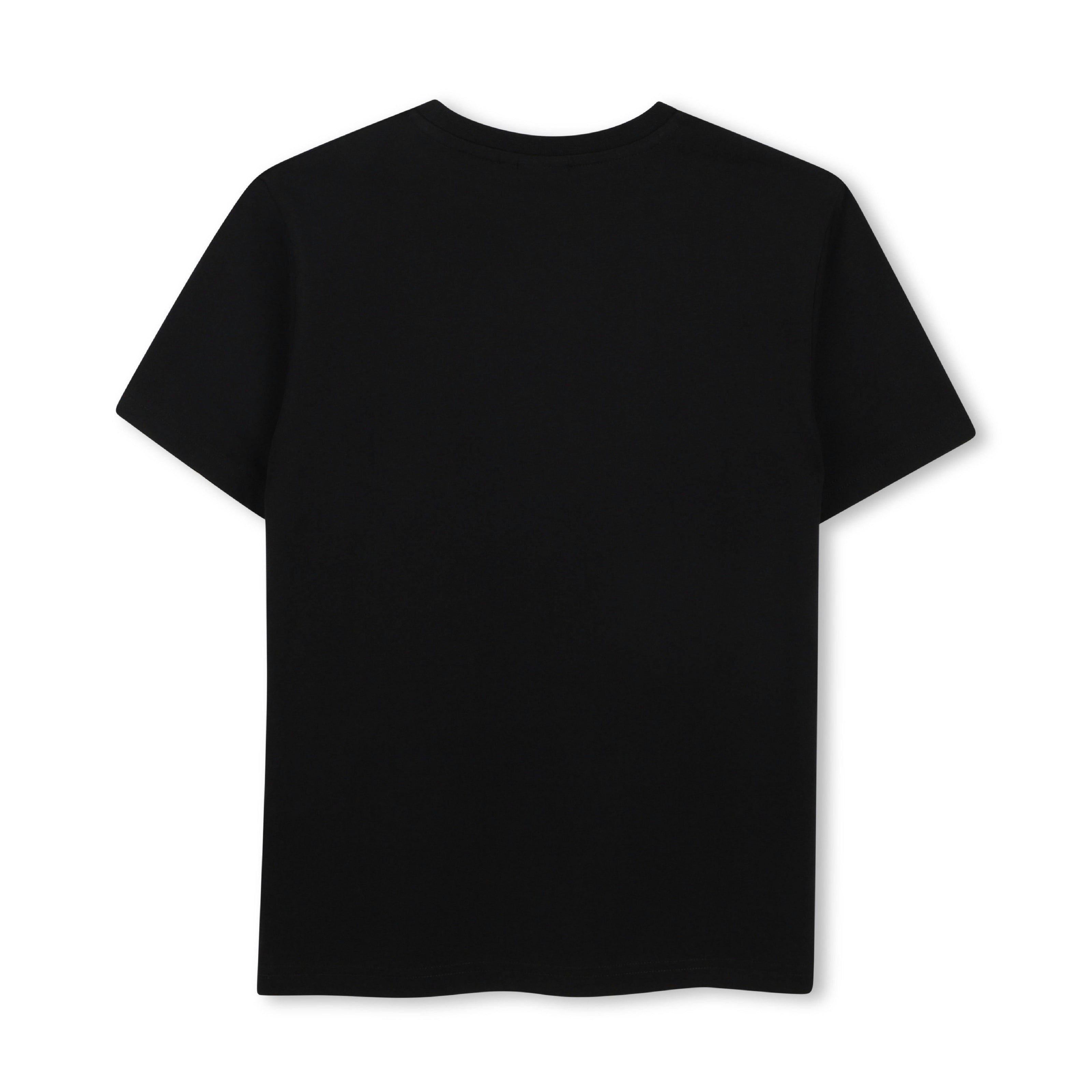 Black Logo Print T‑Shirt