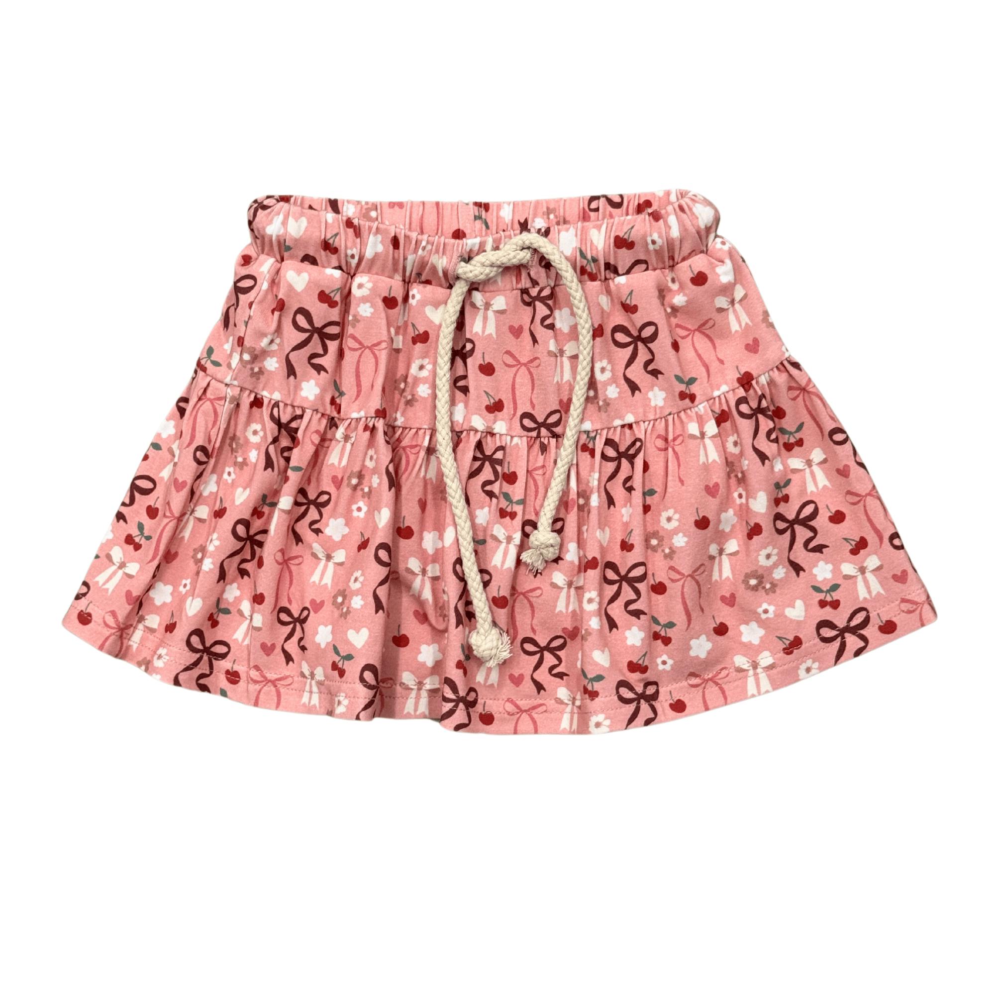 Skort Cherry Hearts