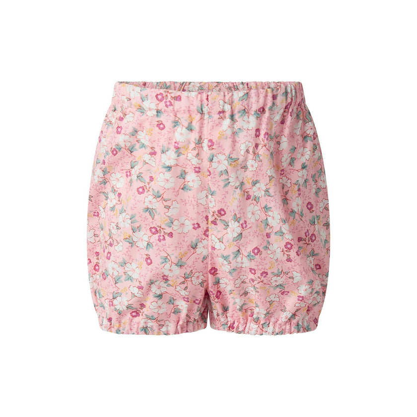 Floral Scalloped Collar Dress and Bloomers