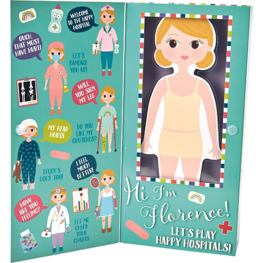 Magnetic Dress Up Doll - Florence
