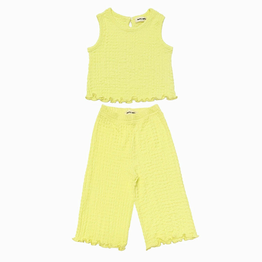 Amy Tank & Pull-on Set -Lemon