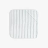 Seaside Stripes Baby Hooded Towel - Ocean