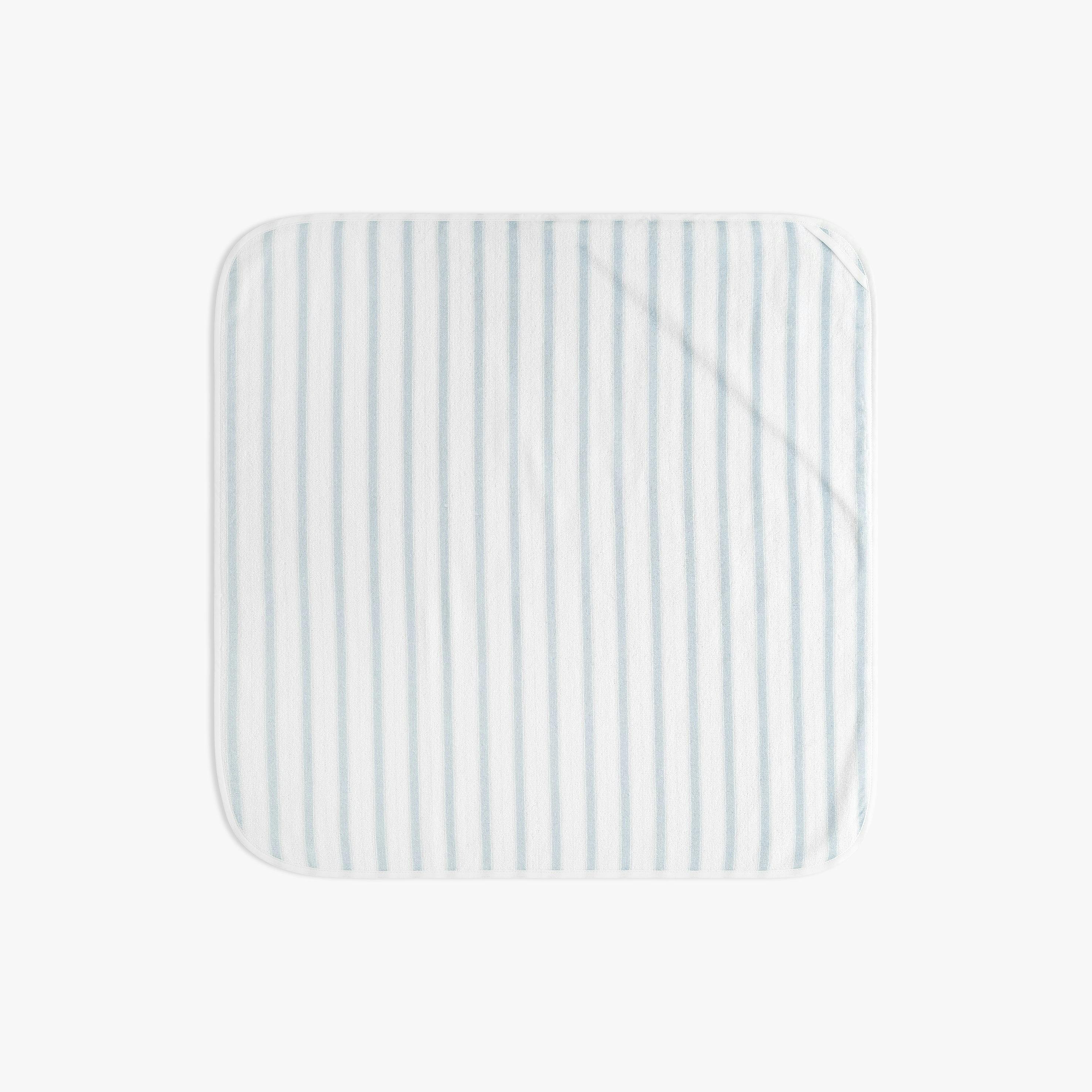 Seaside Stripes Baby Hooded Towel - Ocean