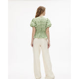 Chelsey Top, Plaid