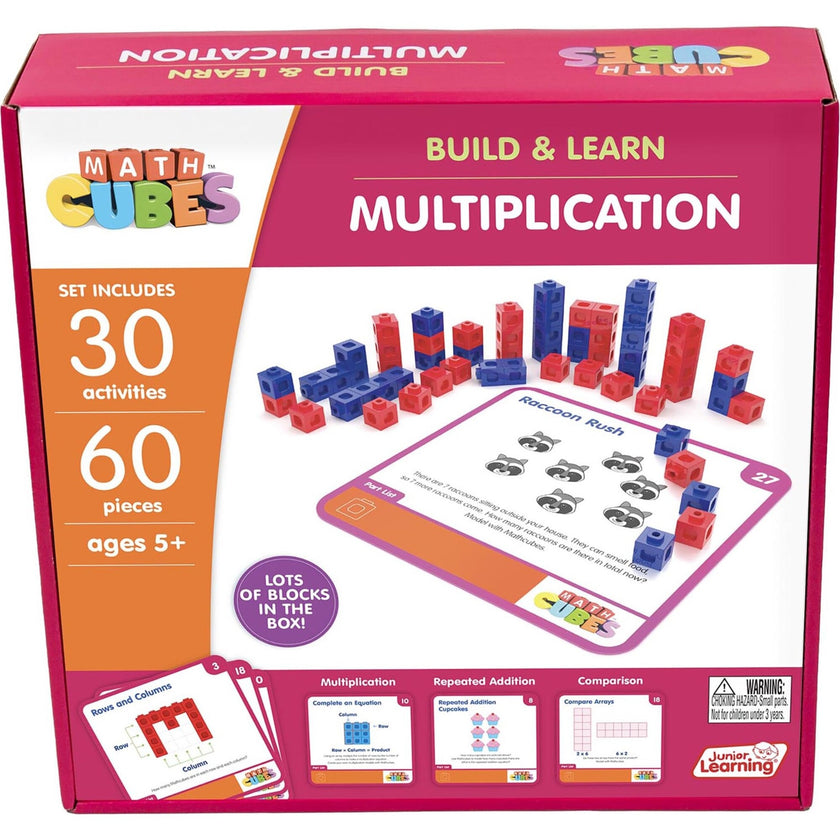 Mathcubes - Multiplication - 30 Activity Set