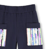 Navy Fleece Jogging Pants