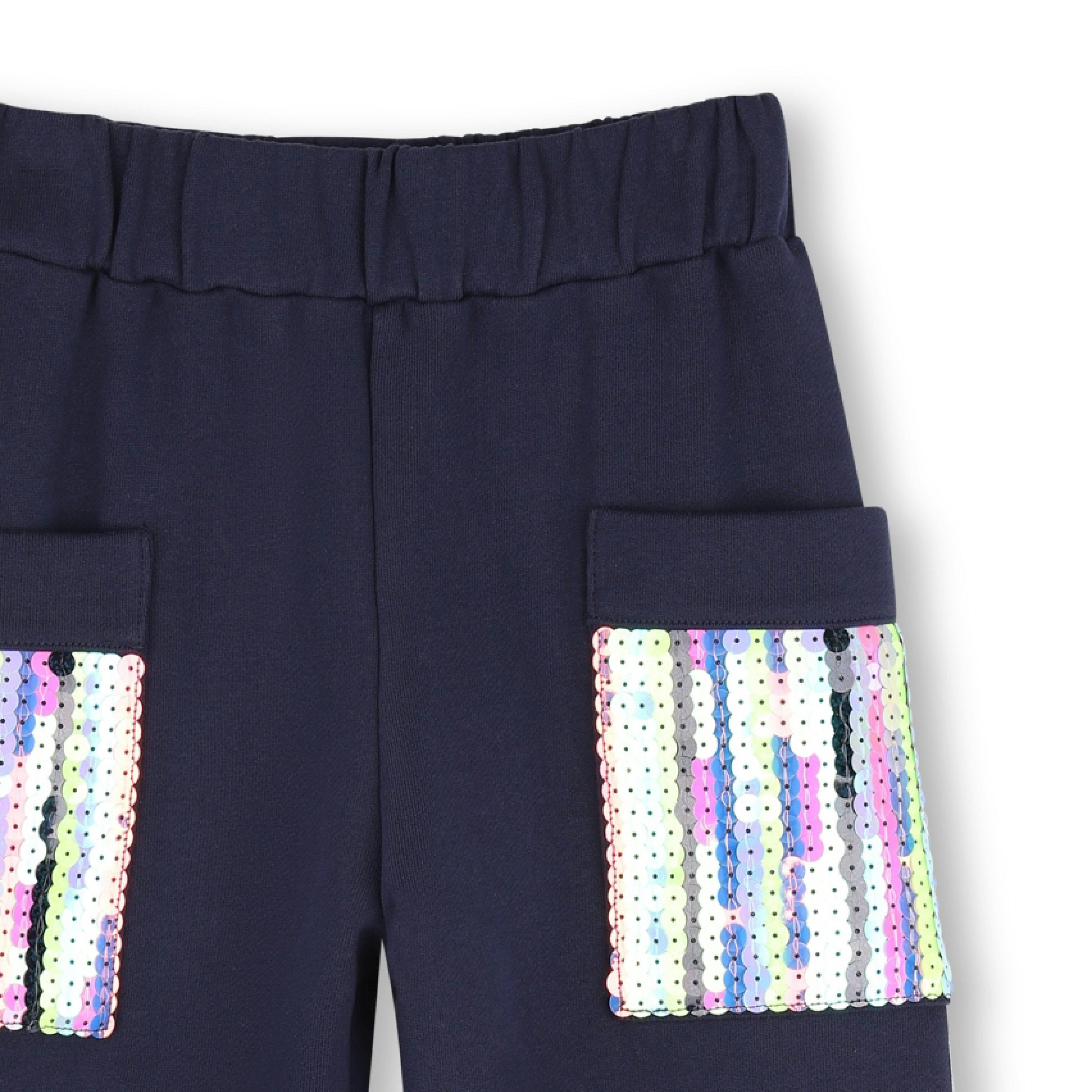 Navy Fleece Jogging Pants