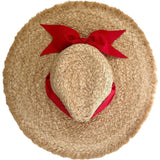 Women'S The Hydrangea Wide Grosgrain Ribbon Sun Hat